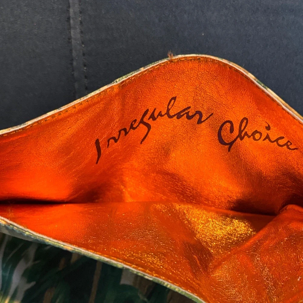 Irregular Choice Tropical Print Women's Boots sz 41 - Picture 3 of 4